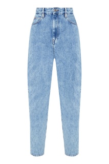 Синие джинсы из вареного денима Isabel Marant Etoile