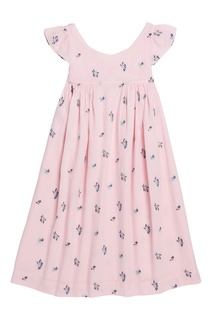 Розовое платье Bonpoint