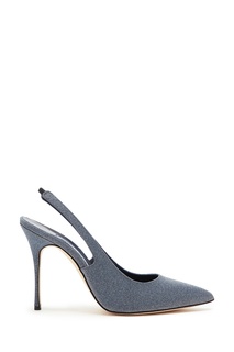 Туфли с глиттером Allura 105 Manolo Blahnik