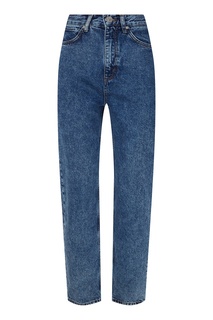«Вареные» джинсы синего цвета Sandro