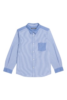 Голубая рубашка Bonpoint