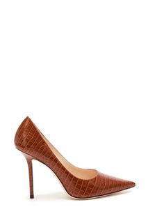 Туфли с отделкой под кожу крокодила Love 100 Jimmy Choo