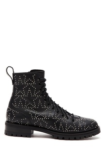 Черные ботинки со звездами Cruz Jimmy Choo