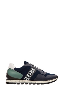 Синие сетчатые кроссовки Dirk Bikkembergs
