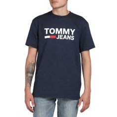Футболка TOMMY JEANS DM0DM04837 темно-синий