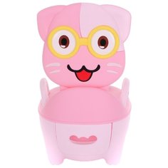 Pituso горшок Котик в очках