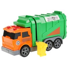 Мусоровоз ТЕХНОПАРК C402-R 17 см