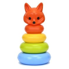 Пирамидка Росигрушка Лис 9637