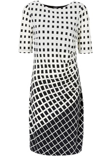 Мини-платье с графичным узором Bonprix