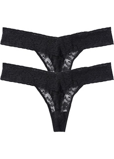 Ажурные трусики-танга (2 шт.) Bonprix