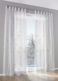 Гардина Снежинка (1 шт.) Bonprix