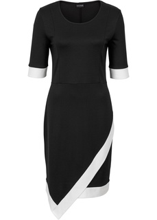 Платье с контрастными вставками Bonprix