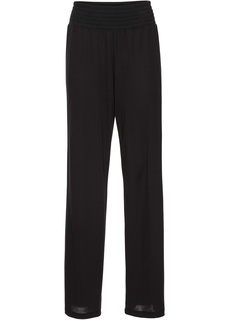 Брюки палаццо из трикотажа Bonprix