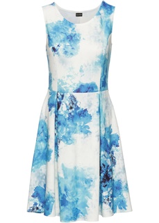 Трикотажное платье с принтом Bonprix