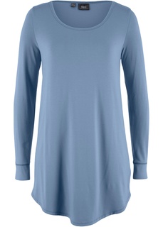 Удлиненная футболка с длинными рукавами Bonprix