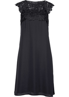 Платье с кружевной отделкой, ПРЕМИУМ Bonprix