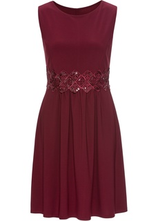 Платье с кружевной вставкой Bonprix