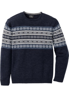 Пуловер Regular Fit в норвежском стиле Bonprix
