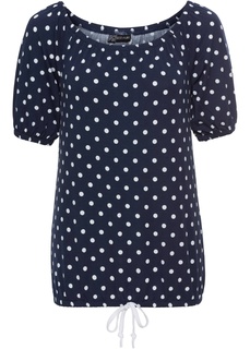 Футболка с вырезом-кармен Bonprix