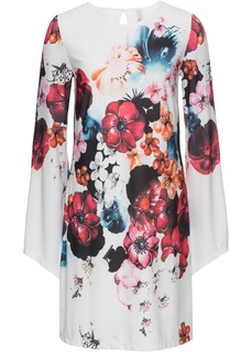 Платье с цветочным принтом Bonprix