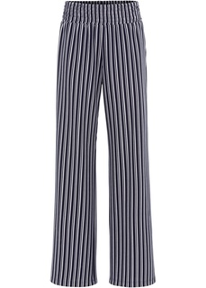 Брюки-палаццо из плотного трикотажа Bonprix