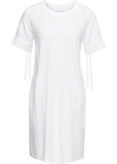 Платье из легкого трикотажа, короткий рукав Bonprix