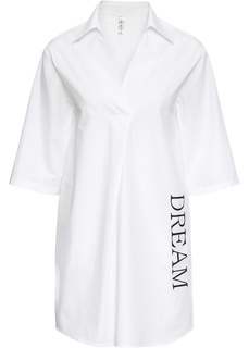 Платье-рубашка с принтом Bonprix