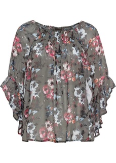 Блузка с вырезом-кармен Bonprix