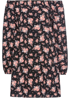 Платье с широким вырезом Bonprix