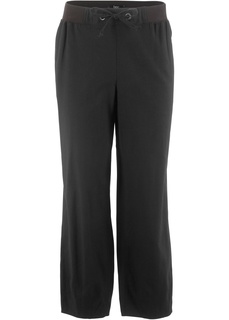 Брюки изо льна и хлопка, длина 7/8 Bonprix