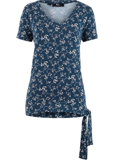 Футболка с лентами для завязывания Bonprix