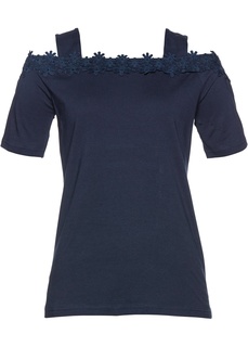 Футболка с вырезами Bonprix