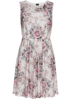 Платье из кружева с принтом Bonprix