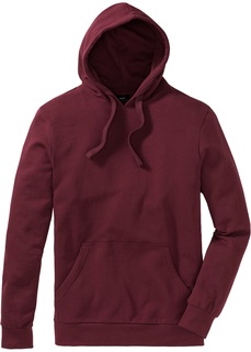 Толстовка стандартного прямого кроя regular fit с капюшоном Bonprix