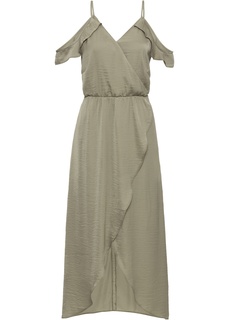 Платье длинное из сатина Bonprix