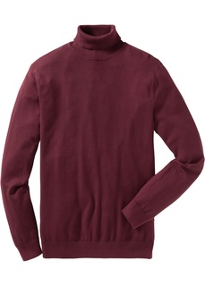 Пуловер Regular Fit с высоким воротником Bonprix