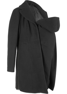 Пальто для будущих мам с карманом-вкладкой для малыша Bonprix