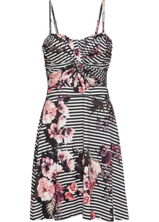 Платье с цветочным принтом Bonprix