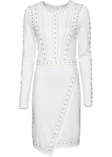 Платье с аппликацией из заклепок Bonprix