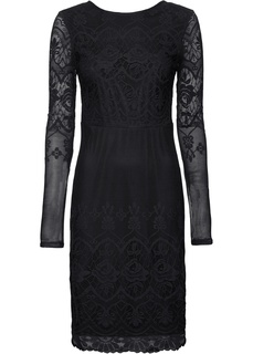 Платье с кружевной отделкой Bonprix