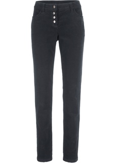 Брюки стрейч на пуговицах Bonprix