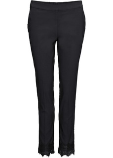 Брюки 7/8 с кружевом, бенгалин Bonprix