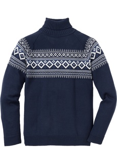 Пуловер с высоким воротником Bonprix