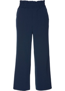 Брюки кюлоты с поясом Bonprix