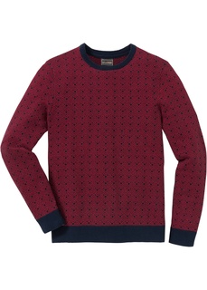 Пуловер Regular Fit с узором Bonprix
