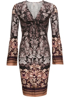 Платье с принтом Bonprix