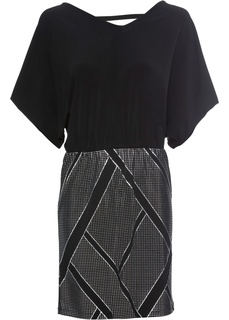 Платье с фолиевым принтом Bonprix