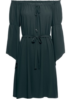 Платье с вырезом кармен Bonprix