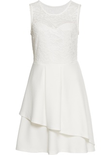 Платье с кружевной отделкой Bonprix