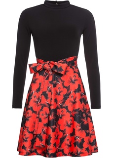 Платье с цветочным принтом Bonprix